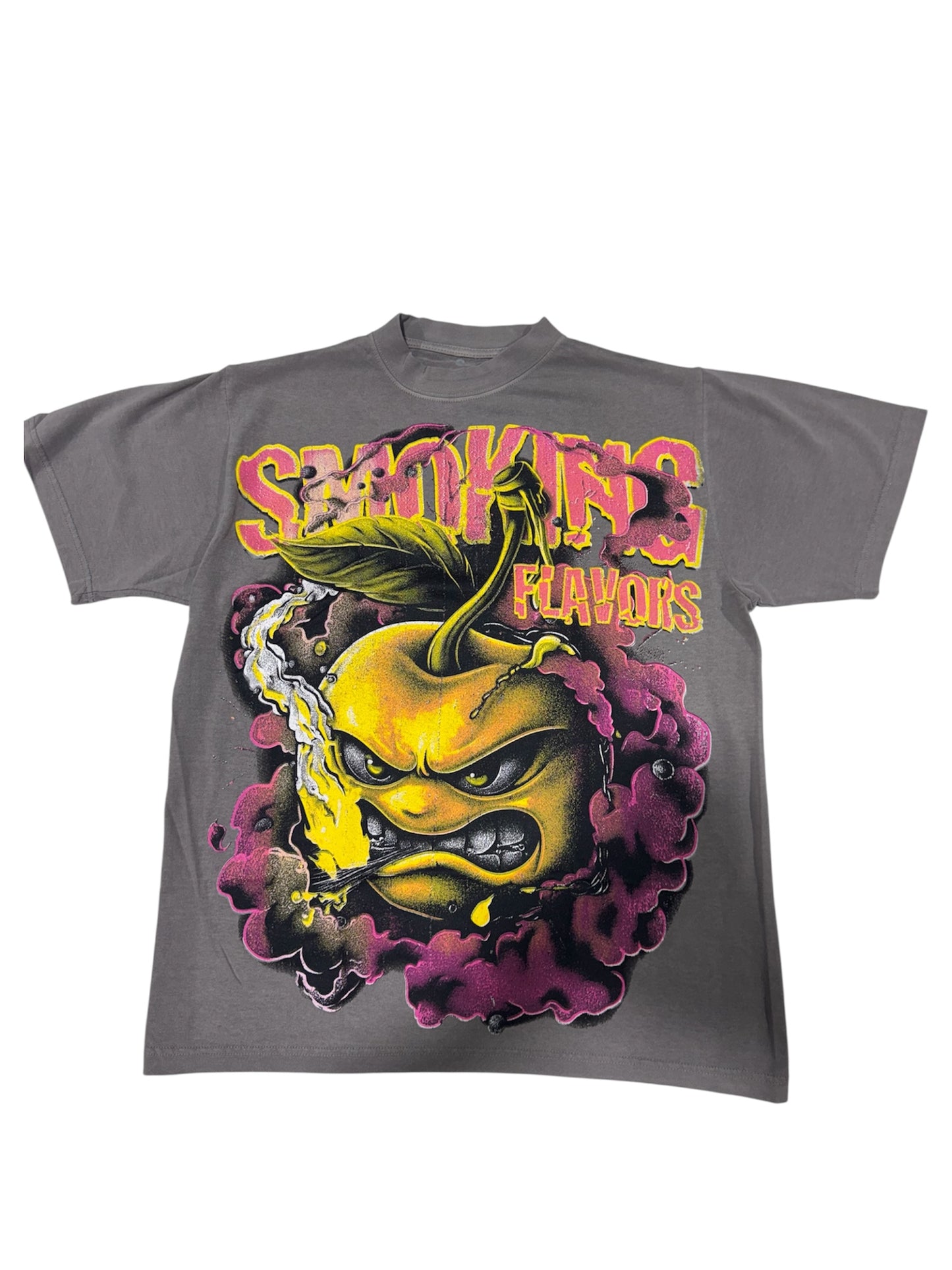 Gray angry Lemon shirt