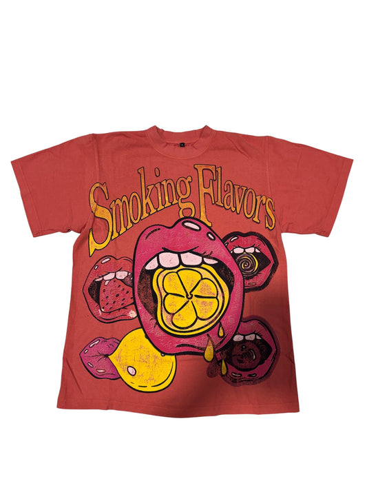 Peach lip shirt